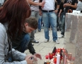 Šport - Demitru si uctili aj Michalovčania. Na námestí zapaľujú sviečky    - P1160860.JPG