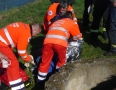 Krimi - MICHALOVCE: Mladík spadol do šachty. V studenej vode čakal na záchranárov - P1250858.JPG