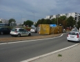 Krimi - V Michalovciach sa prevrátil kamión na kruhovom objazde !!! - P1240806.JPG