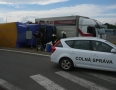 Krimi - V Michalovciach sa prevrátil kamión na kruhovom objazde !!! - P1240860.JPG