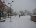 Samospráva - V Michalovciach bojujú so snehom aj záhradné traktory - P1180909.JPG