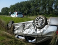 Krimi - Luxusné Audi narazilo do nákladiaka a skončilo na streche - P1160183.JPG