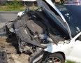 Krimi - DESIVÁ NEHODA V MICHALOVCIACH: Audi po zrážke s Renaultom skončilo v priekope - DSC_2203.jpg