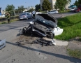 Krimi - DESIVÁ NEHODA V MICHALOVCIACH: Audi po zrážke s Renaultom skončilo v priekope - DSC_2206.jpg