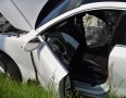 Krimi - DESIVÁ NEHODA V MICHALOVCIACH: Audi po zrážke s Renaultom skončilo v priekope - DSC_2247.jpg