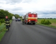 Krimi - NEHODA: Autobus sa po zrážke s autom prevrátil do priekopy - P1230855.JPG