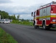 Krimi - NEHODA: Autobus sa po zrážke s autom prevrátil do priekopy - P1230858.JPG