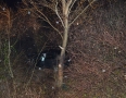 Krimi - NEHODA PRED MICHALOVCAMI: Vodič narazil do zábradlia, stromu a skončil v kríkoch - DSC_3291.JPG