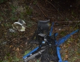 Krimi - NEHODA PRED MICHALOVCAMI: Vodič narazil do zábradlia, stromu a skončil v kríkoch - DSC_3301.JPG