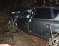 Krimi - NEHODA PRED MICHALOVCAMI: Vodič narazil do zábradlia, stromu a skončil v kríkoch - DSC_3320.JPG