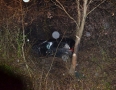 Krimi - NEHODA PRED MICHALOVCAMI: Vodič narazil do zábradlia, stromu a skončil v kríkoch - DSC_3337.JPG