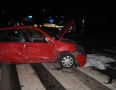 Krimi - Zrážka dvoch áut v Michalovciach. Vodičku ochránili airbagy - 10.jpg