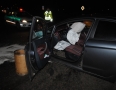 Krimi - Zrážka dvoch áut v Michalovciach. Vodičku ochránili airbagy - 11.jpg