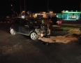 Krimi - Zrážka dvoch áut v Michalovciach. Vodičku ochránili airbagy - 7.jpg