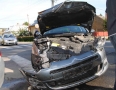 Krimi - NEHODA V MICHALOVCACH:  Pri zrážke dvoch áut sa zranil chodec   - 1.jpg