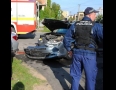 Krimi - NEHODA V MICHALOVCACH:  Pri zrážke dvoch áut sa zranil chodec   - 2.jpg
