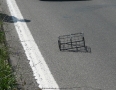 Krimi - NEHODA: V smere na Šíravu zrazilo auto cyklistu    - P1200687.JPG