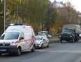 Krimi - NEHODA: Auto narazilo v Michalovciach do ďalšej chodkyne - P1170935.JPG