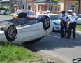 Krimi - NEHODA v MICHALOVCIACH: Mercedes skončil prevrátený na streche - DSC_4572.jpg