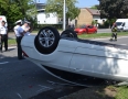 Krimi - NEHODA v MICHALOVCIACH: Mercedes skončil prevrátený na streche - DSC_4582.jpg