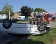 Krimi - NEHODA v MICHALOVCIACH: Mercedes skončil prevrátený na streche - DSC_4586.jpg