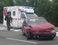 Krimi - DESIVÁ NEHODA PRED MICHALOVCAMI: Auto zostalo po zrážke prevrátené na ceste - P1280632.JPG