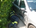 Krimi - NEHODA V MICHALOVCIACH:  Zrážka áut pred hasičskou stanicou - P1140742.JPG