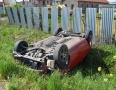 Krimi - HROZIVÁ NEHODA: Michalovčan skončil s autom v priekope a na streche - DSC_1540.JPG
