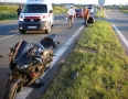 Krimi - Nehoda na Šírave: Zranil sa motorkár aj jeho spolujazdkyňa - P1160082.JPG