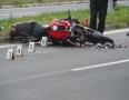 Krimi - MICHALOVCE: Zrážka motorkára s osobným autom - P1250062.JPG