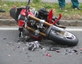 Krimi - MICHALOVCE: Zrážka motorkára s osobným autom - P1250069.JPG