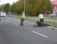 Krimi - MICHALOVCE: Zrážka motorkára s osobným autom - P1250078.JPG