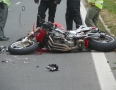 Krimi - MICHALOVCE: Zrážka motorkára s osobným autom - P1250084.JPG