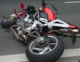 Krimi - MICHALOVCE: Zrážka motorkára s osobným autom - P1250088.JPG