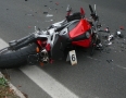 Krimi - MICHALOVCE: Zrážka motorkára s osobným autom - P1250090.JPG