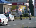 Krimi - Nehoda na nadjazde. Tri autá v sebe - P1160165.JPG