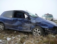 Krimi - NEHODA: Auto po zrážke s dodávkou odhodilo do poľa - P1230018.JPG