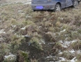 Krimi - NEHODA: Auto po zrážke s dodávkou odhodilo do poľa - P1230034.JPG
