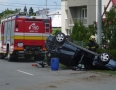 Krimi - Desivá nehoda pri Michalovciach: Vodič skončil s autom na streche - P1260407.JPG