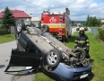Krimi - Desivá nehoda pri Michalovciach: Vodič skončil s autom na streche - P1260411.JPG