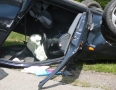 Krimi - Desivá nehoda pri Michalovciach: Vodič skončil s autom na streche - P1260415.JPG
