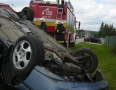 Krimi - Desivá nehoda pri Michalovciach: Vodič skončil s autom na streche - P1260427.JPG