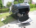 Krimi - Desivá nehoda pri Michalovciach: Vodič skončil s autom na streche - P1260435.JPG