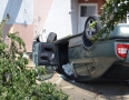 Krimi - DESIVÁ NEHODA PRI MICHALOVCIACH: Auto vyletelo z cesty a vrazilo do domu   - DSC_0177.jpg
