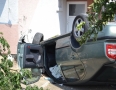 Krimi - DESIVÁ NEHODA PRI MICHALOVCIACH: Auto vyletelo z cesty a vrazilo do domu   - DSC_0186.jpg