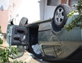 Krimi - DESIVÁ NEHODA PRI MICHALOVCIACH: Auto vyletelo z cesty a vrazilo do domu   - DSC_0188.jpg