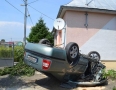 Krimi - DESIVÁ NEHODA PRI MICHALOVCIACH: Auto vyletelo z cesty a vrazilo do domu   - DSC_0196.jpg
