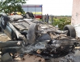 Krimi - DESIVÁ NEHODA PRI MICHALOVCIACH: Auto vyletelo z cesty a vrazilo do domu   - DSC_0214.jpg