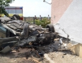 Krimi - DESIVÁ NEHODA PRI MICHALOVCIACH: Auto vyletelo z cesty a vrazilo do domu   - DSC_0234.jpg