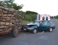 Krimi - NEHODA NA ŠÍRAVE: Auto vrazilo do traktora s drevom - DSC_3606.jpg